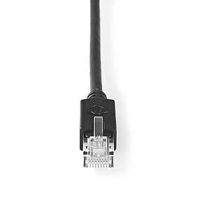 Nedis Svart Nätverkskabel Cat 5e 20 meter
