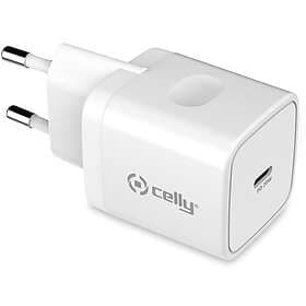 Celly USB-C Väggladdare 20W