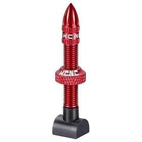 KCNC Tubeless Valve Presta Röd 38 mm