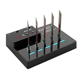 Maiwo SATA M.2 SSD Clone docking 1 to 4 B&M Key 5Gbps