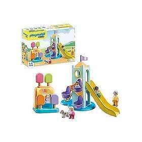Playmobil 1.2.3 71326 Adventure Tower with Ice Cream Booth