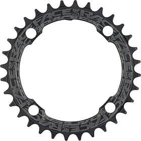 Race Face Narrow Wide 104 Bcd Chainring Svart 38t