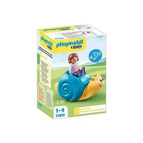 Playmobil 1.2.3 71322 Rocking Snail with Rattle Feature