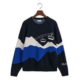 Gant Alpine Jacquard Crew Neck Junior