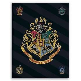 Borg Living Fleecefilt Harry potter Hogwarts 100x140 cm Fleecepläd barn