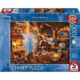 Disney Pussel Geppettos Pinocchio 1000 bitar, Schmidt