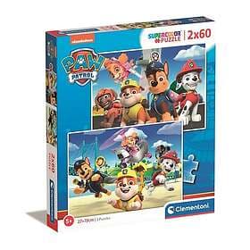 Clementoni Pussel Paw Patrol 2x60 bitar,