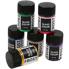 Frost Glasfärg Sortiment 6x35ml