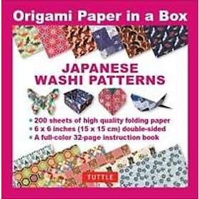 Origami Paper in a Box Japanese Washi Patterns