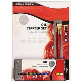 Daler-Rowney Oljefärg Startset 16-pack