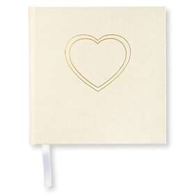 Paperstyle Fotoalbum Heart 185 x 185 Off White