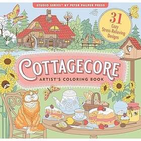 Coloring Book Cottagecore Adult