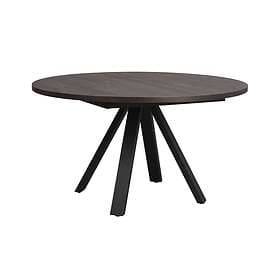 Rowico Home Maddock matbord Brun ek/svart 135 cm