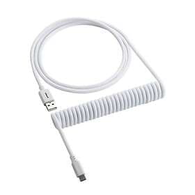 CableMod Classic Coiled Keyboard Kabel USB-C till USB Typ A 150cm