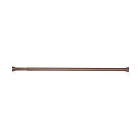 Spirella Kreta duschdrapperistång, 125-220 cm, koppar