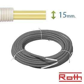 Roth 60 meter Universal Pex Rör-i-Rör 15 mm till vatten och värme