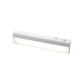 Nielsen Light armatur med sensor, batteri, 1,6 W LED, vit