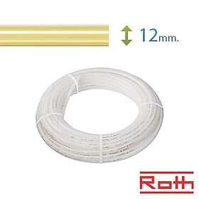 Roth 120 meter Universal Pex-Rör 12 mm till vatten och värme