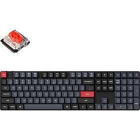 Keychron K5 Pro QMK/VIA RGB Aluminium Hot-Swap Gateron Low Profile Red Switch (nordisk)