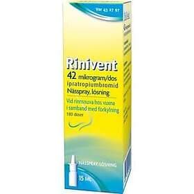 Rinivent Nasal nässpray 42ug/dos 180 doser