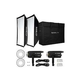 NANLITE FS-300B LED Bi-Color 2-ljuskit