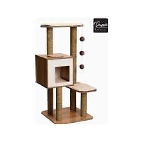 Catit Scratching post Vesper V-High base, Walnut, 56 x 56 x 121,5 cm