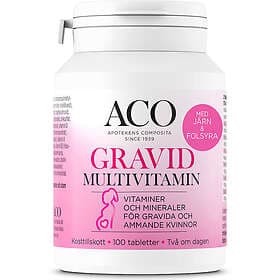 ACO Gravid/Ammande Multivitamin 100 tabletter
