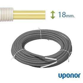 Uponor 50 meter Universal Pex Rör-i-Rör 18 mm till vatten och värme