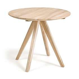 Kave Home Matbord Maial, Ø 90 cm Teak