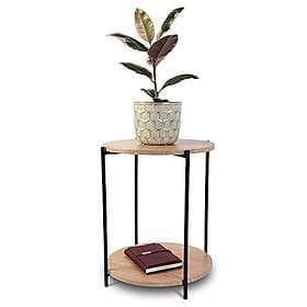 Nordform BORD Ø40 H50 CM Svart/Trä