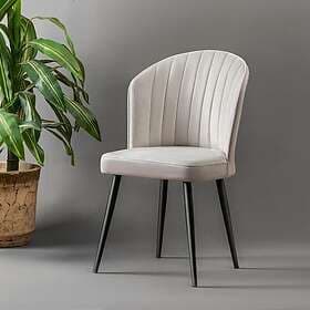 Hanah Home Set med stolar (2 st.) Rubi Natur Svart 52 85