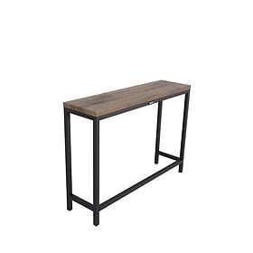 Venture Home Sidebord, Roxwell Svart Ek look 110