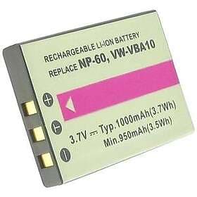Batteriexperten Batteri 084-07042l-026 för Pentax, 3,6V (3,7V), 1050 mAh