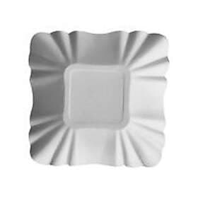 Papstar Demoskål PURE 9x9x3cm hvit (250)