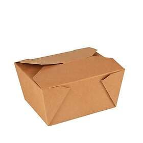 Papstar Takeawayboks PURE papp foldet 750ml (50)