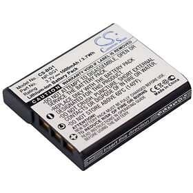 Batteriexperten Kompatibelt med Sony Cyber-shot DSC-H90B, 3,7V, 1000 mAh