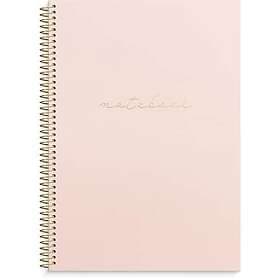 Burde Spiralbok A4 rosa