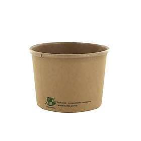 Papstar Suppebeger PURE 350ml papp 9,8x7cm (25)