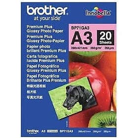 Brother Fotopapir BP71 gloss A3 260g(20)