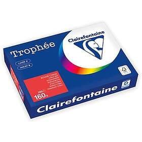 Clairefontaine Kopipapir TROPHEE A4 160g rød (250)