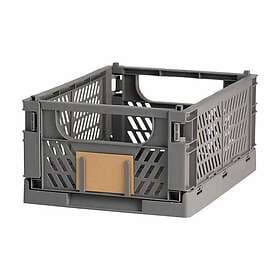 Nordform Hopvikbar förvaringslåda 33x24,5x15 CM, 6-pack Mörkgrå 33 15