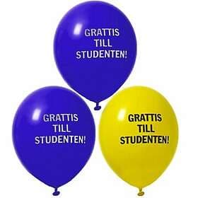 Studentballonger 8-pack
