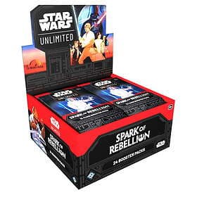 Star Wars Unlimited Spark of Rebellion Booster Display (24 boosters)