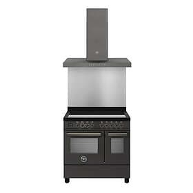 Bertazzoni Spispaket Carbonio Professional 90 cm (spis fläkt stänkskydd)