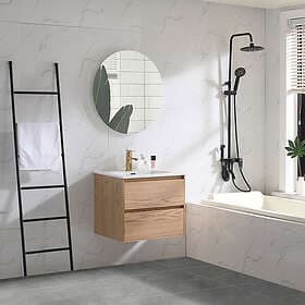 Bathlife Tvättställsskåp Lättsam Natur LTS 080 S2V MMML MEB