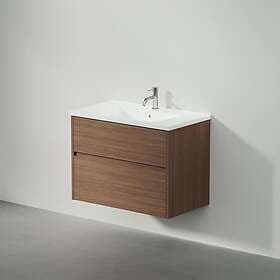 INR Tvättställsskåp GRAND Grip med 2 Lådor 80 Dark Oak 796x570x450 mm 372238