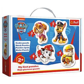 Trefl Barnpussel Paw Patrol 4i1 3+4+5+6 Bitar