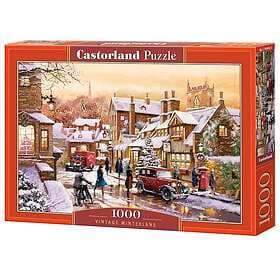 Castorland Pussel Vintage vinter Sagoland 1000 bitar