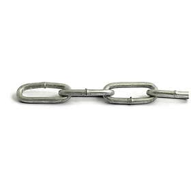 Habo Kätting Varmgalv 4mm Lång Länk 30m