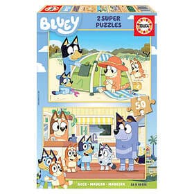 Educa Pussel: Bluey 2 x 50 Bitar